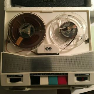 Vintage ROSS MARK 51 Transistor Tape Recorder Reel To Reel 2