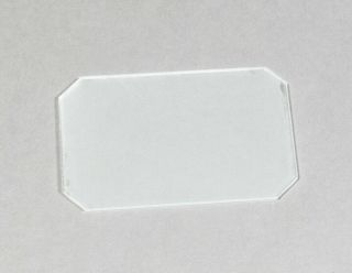 Graflex 2x3 2¼x3¼ Miniature Speed Graphic Camera Clipped Corner Ground Glass