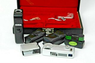 Minolta - 16 Mg Subminiature Camera In Presentation Box - With