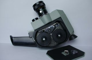 Quarz - zoom DS8 - 3 Vintage Movie Camera USSR Meteor - 8M 2