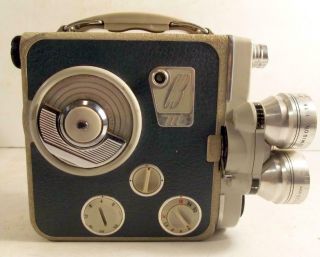 Vintage Eumig C3 M 8mm Handheld Movie Camera With Leather Storage/Carry Case 2