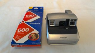 Vintage Polaroid One600 Instant Film Camera - W/ 3 Packs Film