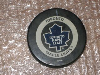 Toronto Maple Leafs Official Game Puck Nhl 1996 - 1999,  Tube Packaging