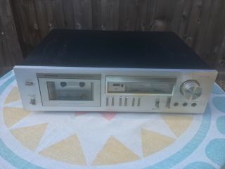 Pioneer Ct - F550 Stereo Cassette Tape Deck Made In Japan Audiophile