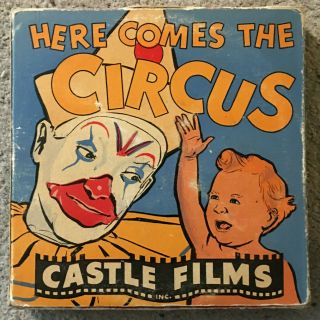Ca.  1940 - 1950 16mm Movie Of A Circus / Castle Films
