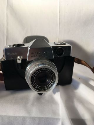 Camera,  Vintage Kodak Instamatic Reflex Camera With Case Made In Germany