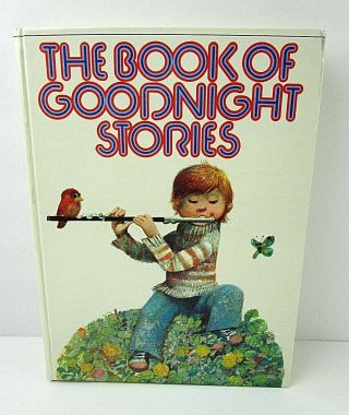 Vintage The Book Of Goodnight Stories Hardcover 1982 19a