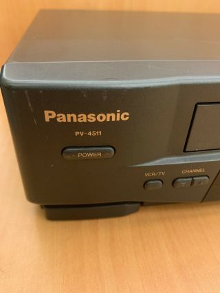 Panasonic Omnivision PV - 4511 VHS Video Cassette Recorder VCR Player 2