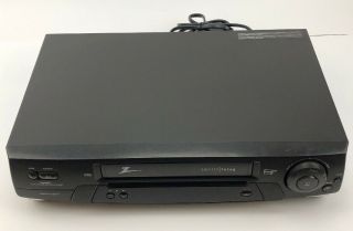 Zenith IQVB423 VCR 4 Head HI - FI Stereo VHS Player Recorder VCR Plus, 2