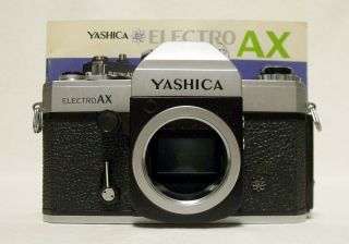 Yashica Electro Ax 35mm Slr Film Camera Body Only M42 Lens Mount Parts/repair