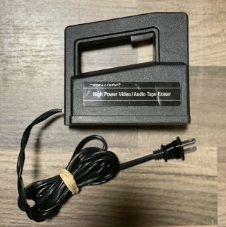 Realistic High Power Bulk Tape Eraser 44 - 233a Video Audio Radio Shack