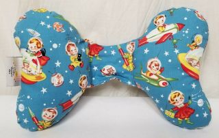Baby Elephant Ears Head Support Pillow Stroller Carseat Vintage Space