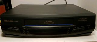 Panasonic Vhs Vcr Recorder,  4 - Head,  Omnivision,  Pv - 8400,  Device Only