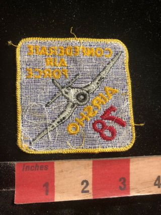 Vintage 1978 CAF AIRSHO CONFEDERATE AIR FORCE Patch 97T4 2