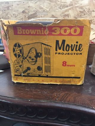 Kodak Brownie 300 Movie Projector 8 Mm Vintage