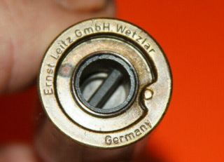 Ernst Leitz Wetzlar Germany Brass Leica Z Film Cassette