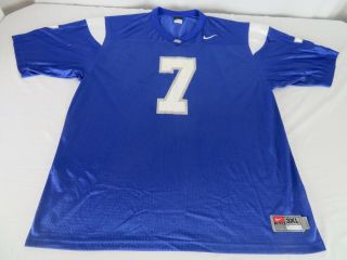 Mtsu Blue Raiders Nike Football Jersey Size 3xl 7 Middle Tennessee State