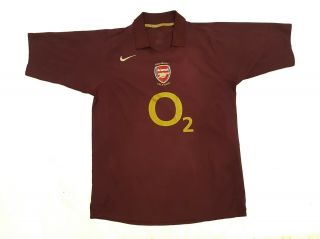 Arsenal Shirt Jersey Nike 1913/2006 Highbury Football Soccer Short Sleeve M