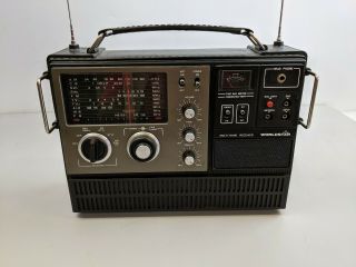 Worldstar Mg - 6000 Multi - Band Receiver Am Fm Tv Cb Ac/dc Radio