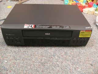 Rca Vr - 525 Vhs Vcr Plus,  Vcr,  4 - Head Vct With Rca Cable