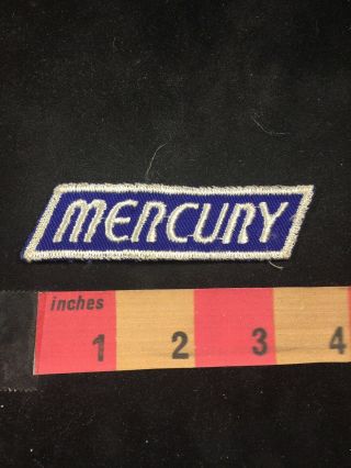 Vintage Mercury Brand Advertising Patch 80h5