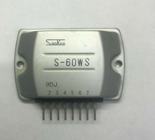 S - 60ws Sanken Power Amplifier - 1pc - Nos - In The Usa