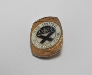 Ayr United Fc - Vintage Insert Badge.