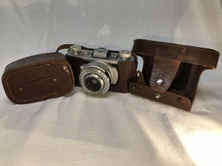 Kodak 35 35mm Camera Made In The Usa 1938 - 1948 With 51mm F/4.  5 Lens