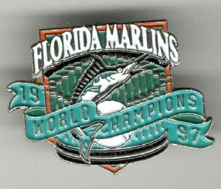 Baseball Pin Florida Marlins 1997 World Champions