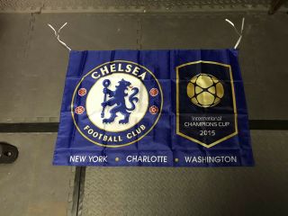 Chelsea Fc 2015 International Champions Cup (icc) Futbol Football Soccer Banner