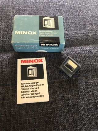 Vintage Minox Right Angle Finder -