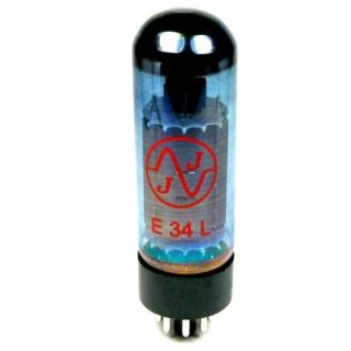 Jj Power Vacuum Tube,  E34l Blue Glass,  Single