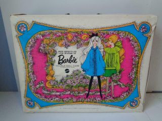1968 The World Of Barbie Doll Case By Mattel 1007 For Stacey Christie Twiggy