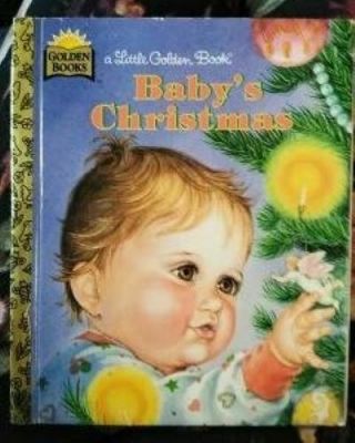 Vintage A Little Golden Book Baby 