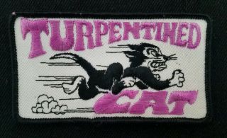 Vintage Arctic Cat Turpentined Cat Snowmobile Racing Jacket Patch