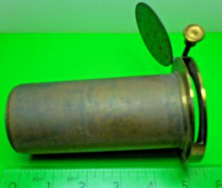 Antique Victorian Old Vintage Magic Lantern 8 " Brass Tube Lens Spares / Repairs