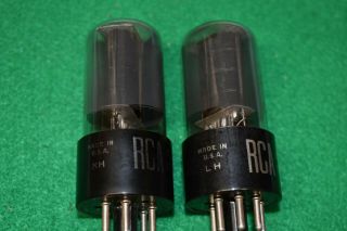 6v6gt Rca Audio Receiver Guitar Amplifier Vacuum Tubes Pair