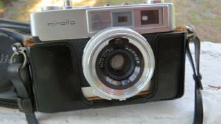 Vintage Minolta Al - F 35mm Film Camera Rokkor Lens F=38mm 1:2.  7 Af