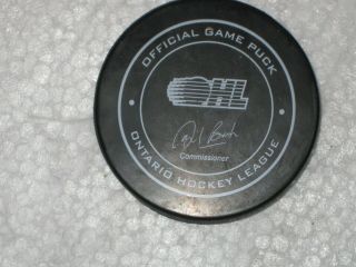WINDSOR SPITFIRES 2009 2010 2017 MEMORIAL CUP CHAMPIONS OFFICIAL GAME PUCK OHL 2