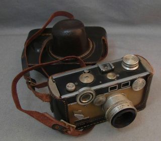 Vintage Argus C3 Rangefinder 35mm Camera With Case
