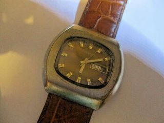 Vintage 21 Jewel Automatic Swiss Made Accurist Gent 