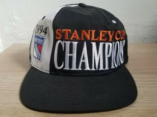 Vintage Starter 1994 Nhl Stanley Cup Champions York Rangers Snapback Hat Cap