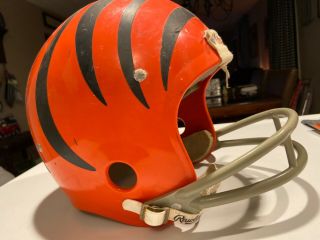 Vintage 1970s Cincinnati Bengals Rawlings Football Helmet Size Large