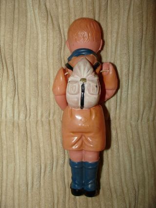 Vintage Antique Celluloid Boy Scout doll,  6.  5 