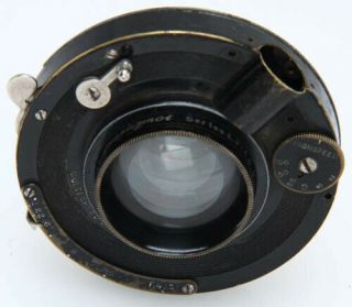 Simplex Special Anastigmat 5 1/8 " F4.  5 Lens W/ Shutter 384140