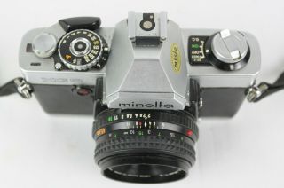 Minolta XG9 35mm SLR Film Camera w/ 45mm 2.  0f Lens 2