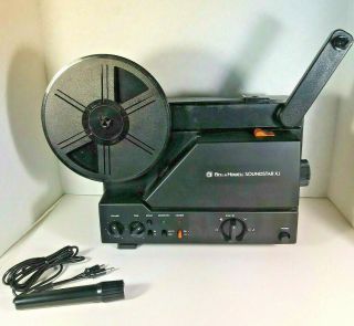 Bell & Howell Soundstar Xj 8mm Movie Projector,  Cond.  No Power Cord