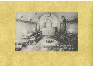 Ct Danbury 1949 Vintage Postcard Hotel Green Moorish Room Conn To Mo