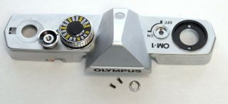 Olympus Om - 1 Top Cover Bezel Screws Vintage Slr Film Camera Parts