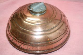 Vintage Copper Hot Water Bottle/ Foot Warmer.  Made By Wafax